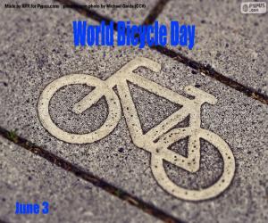 Puzzle Παγκόσμια Ημέρα Ποδηλάτων